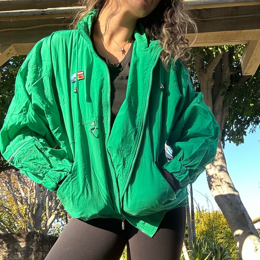 VINTAGE Catalina Windbreaker in Green